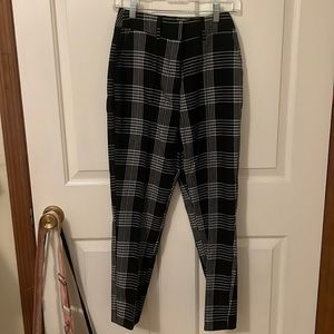 ASOS Design Hourglass tailored smart cigarette trouser in mono check